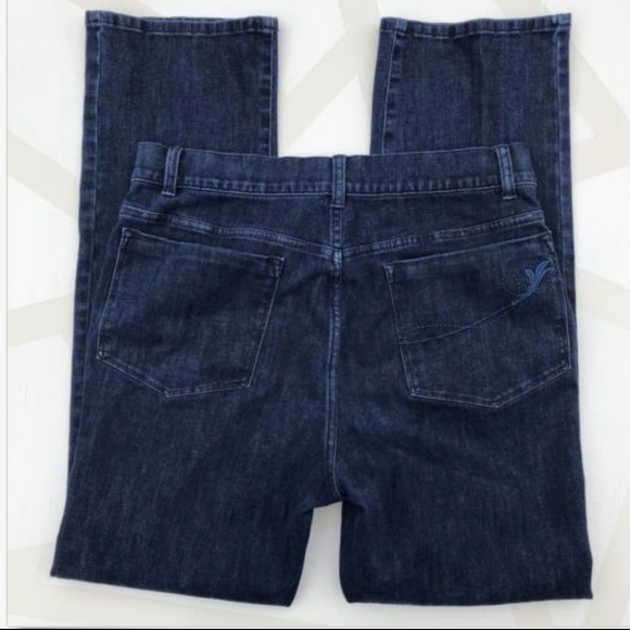 Soft Surroundings Classic Jeans Slim Straight 12 - Picture 2 of 8